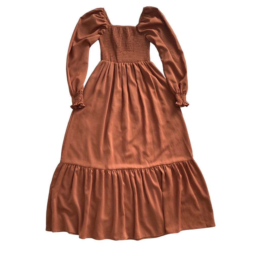 Rust Maxi Dress - Picture 2 of 3